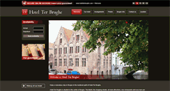 Desktop Screenshot of hotelterbrughe.com